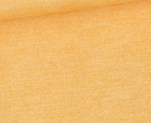 Sommersweat - French Terry - Bedruckt - Jeansoptik - Gelb