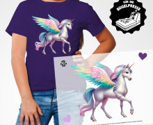 Onkel Bo's Bügelbilder - DIN A4 - Alicorn Addison
