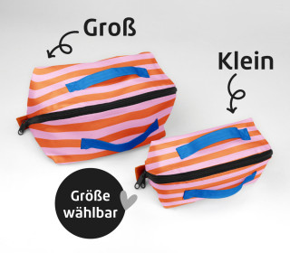 DIY-Nähset - Kosmetiktasche - Binz - SchnickSCHNACK - GRÖSSENAUSWAHL - abby and amy