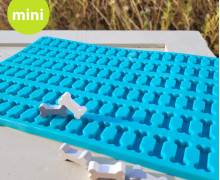 Silikon - Gießform - Matte - Mini Knochen - Hundeknochen - für 108 Knochen - mini - vielfältig nutzbar