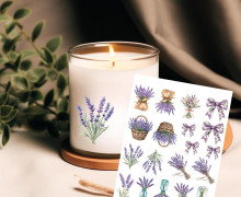 Rub-On Sticker - Lavendel Laune - Tante Henni Rubon - vielfältig nutzbar