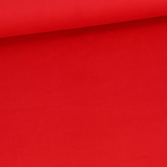 Feincord - Babycord - Baumwolle - Uni - 145g - Rot