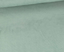 Nicki Feincord Jersey - Weich - Elastisch - Uni - Lichtgrün