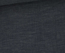 Musselin - Muslin - Double Gauze - Meliert - Uni - Stahlblau