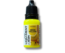 10ml Liqu-Ment - Farbflasche - Wasserbasiert - Colorberry - Neon Gelb
