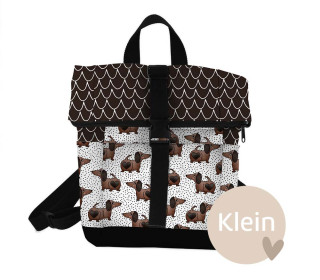 DIY-Nähset - Rucksack - Nepal - Klein - Dackelchen - abby and amy