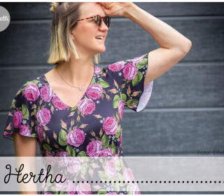 Hertha - Damenkleid Gr. 32-50 (Konfetti Patterns)