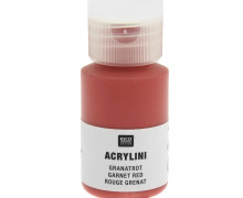Acrylfarbe - Acrylini - 22ml - Matt - Geruchsarm - Rico Design - Granatrot