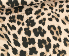 Samt - Geoluxe - Dekostoff - Polsterstoff - Leo - ki-ba-doo - Beige