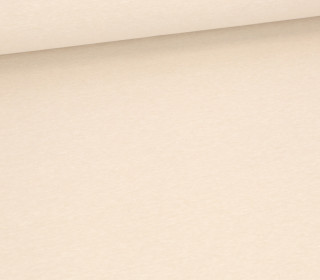 Sommersweat Greta - French Terry - Uni - 250g - Beige Meliert