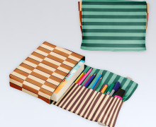 DIY-Nähset - Buch-Organizer - Geometric Shapes - Mix - Softshell - abby and amy