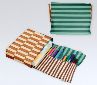 DIY-Nähset - Buch-Organizer - Geometric Shapes - Mix - Softshell - abby and amy