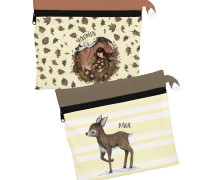 DIY-Nähset - 2 Wetbags - Softshell - Wintertraum - Adoringly Dzio