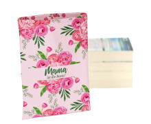 DIY-NÄHSET - Buchtasche - Mama ist die Beste - Softshell - abby and amy