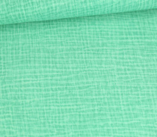 Musselin - Muslin - Schnuffeltuch - Windeltuch - Vintage - Grün