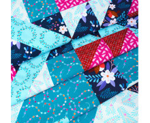 Bio-Canvas - Christmas 2024 - Cheater Quilt - Paneel - Hamburger Liebe