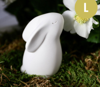 Silikon - Gießform - Schnupperhase - Osterhase - Dekofigur - L - vielfältig nutzbar