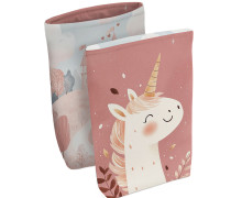 DIY-NÄHSET - Buchtasche - Unicorn & Castle - Softshell - abby and amy