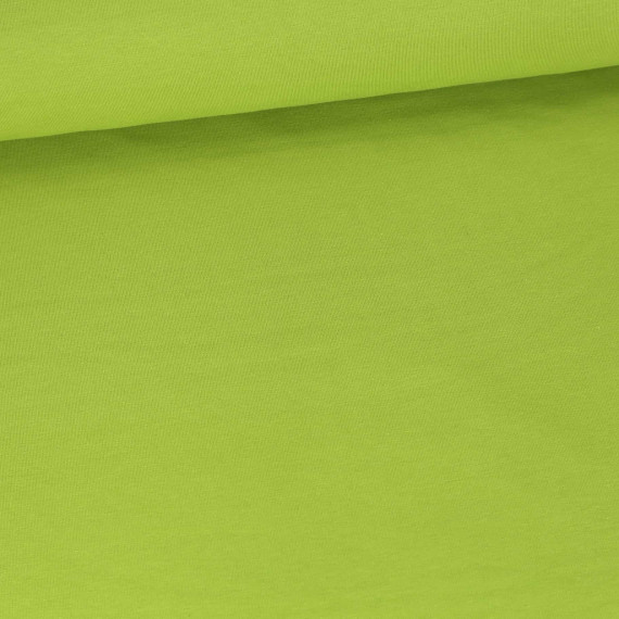 Sommersweat - Uni - 155cm - Maigrün