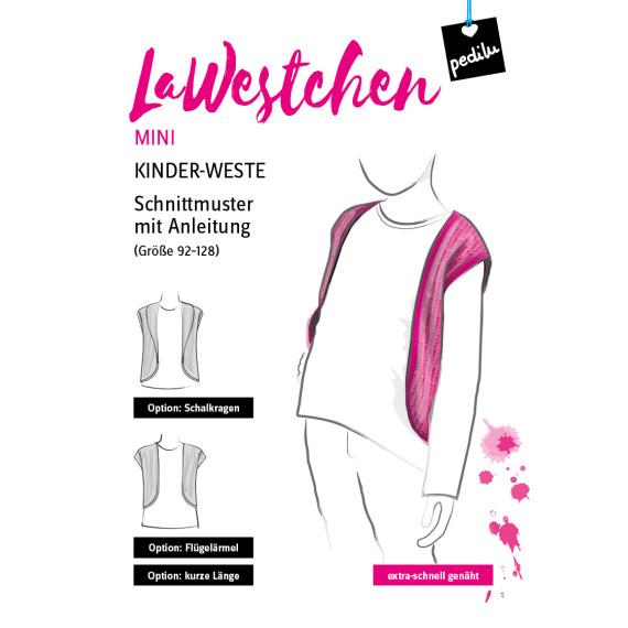 E-Book – Weste LaWestchen MINI (92–128)