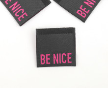 1 Label - BE NICE - Anthrazit