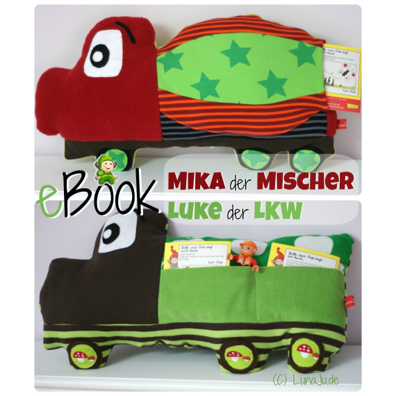 Ebook - Kuschelkissen - Mika & Luke - Lunaju