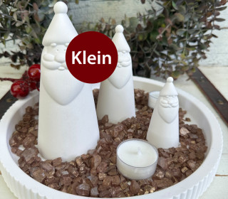 Silikon - Gießform - Weihnachtsmann - kegelförmig - schlicht - Klein - vielfältig nutzbar