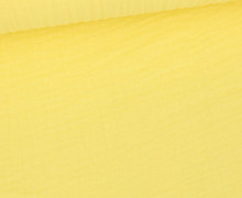 Musselin - Muslin - Uni - Schnuffeltuch - Windeltuch - 150g - Hellgelb