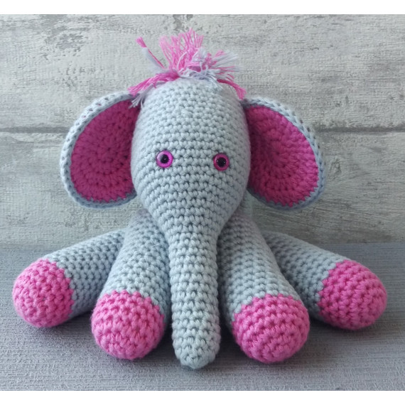Häkelanleitung - Elefant