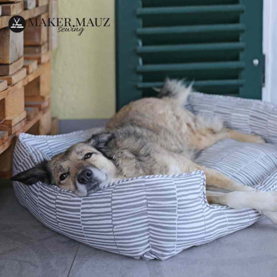Hundebett Alma - Schnittmuster und Nhanleitung