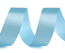 1 Rolle Satinband - 22,5m - Hellblau - Schleifenband - Zierband - 20mm - Uni
