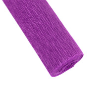 Floristenkrepp - Blumenkrepp - Krepppapier - 1 Rolle - 50cm x 250cm - uni - Violett