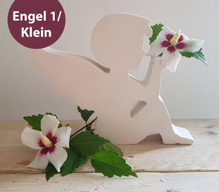 Silikon - Gießform - Sitzender Engel - Engel 1/Klein - vielfältig nutzbar