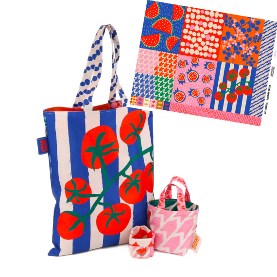 DIY-Paneel - Freestyle - Summer Fresh - bienvenido colorido - Outdoorstoff - abby and amy