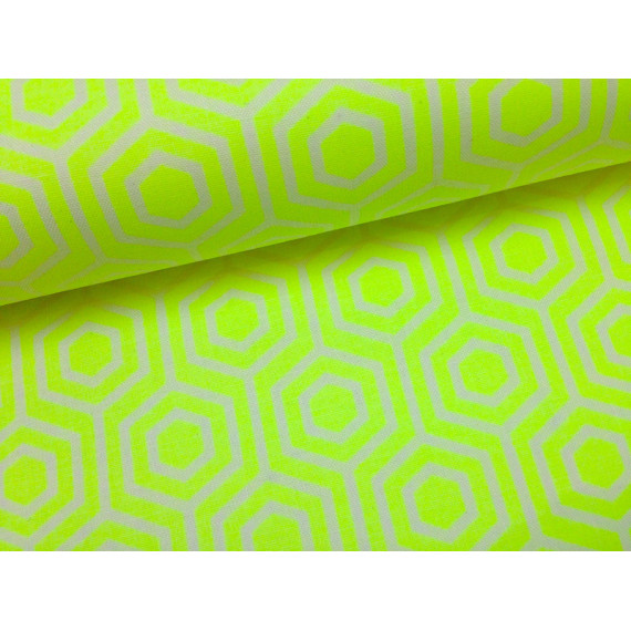 Beschichtete Baumwolle Neon Stoff Baumwolle Jersey Stoff NEON