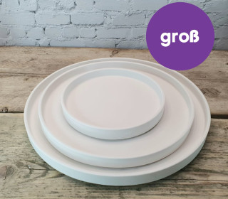 Silikon - Gießform - Dekoteller - Tablett - GROß - vielfältig nutzbar