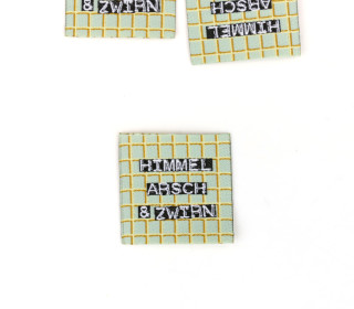 1 Label - HIMMEL ARSCH & ZWIRN - Blassgrün - Lausemia Design Studio