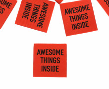 1 Label - Awesome - Rot - Anlukaa