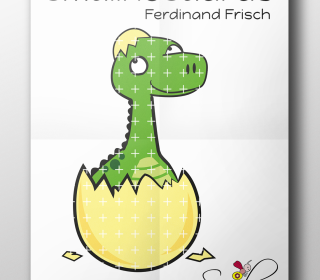 Plotterdatei - SmalinoSaurus Ferdinand Frisch bis zu 7-farbig