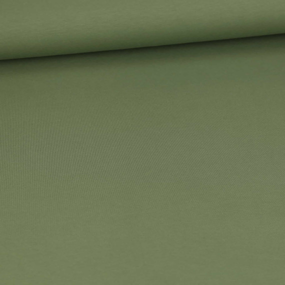 Sommersweat Greta - French Terry - Uni - 250g - Schilfgrün