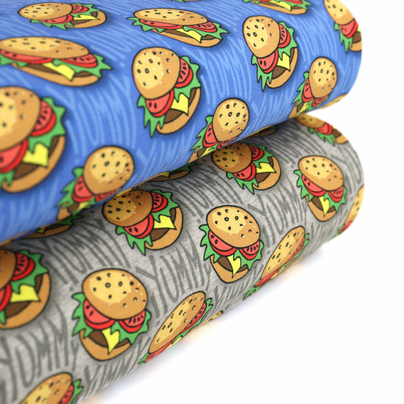 Bio-Sommersweat - French Terry - Hamburger Liebe - Classics - Himmelblau - Hamburger Liebe