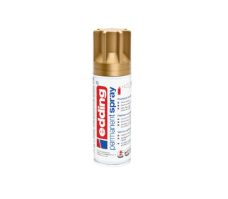 1 Permanentspray - Premium Acryllack - edding 5200 - Reichgold Matt (col. 924)