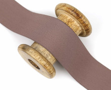 1m Gummiband - Elastisch - Uni - 40mm - Taupe