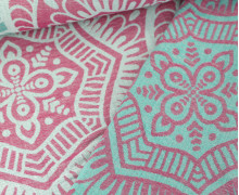 Jacquard - Ornament - Hammam - Mint/Fuchsia