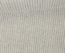 Hipster Bündchen - Rippen - Melange - Uni - Schlauchware - Sand