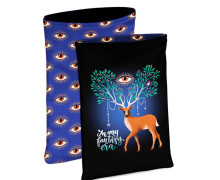 DIY-NÄHSET - Buchtasche - Nocturn Life  - Hamburger Liebe - Softshell - abby and amy