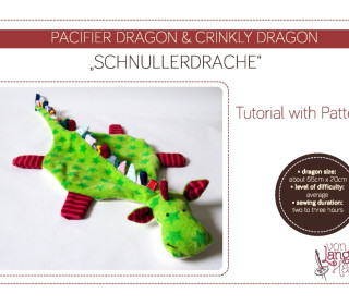 Ebook tutorial & pattern – pacifier dragon