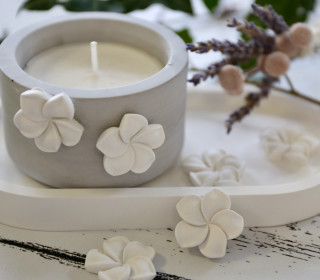 Silikon - Gießform - Mini Blüten - Mehrfachform - vielfältig nutzbar