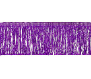 1 Meter Fransenband - Fransenborte - 10cm - Lila