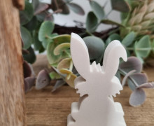 Silikon - Gießform - Mini Rabbit - Osterhase - 4er-Set - vielfältig nutzbar